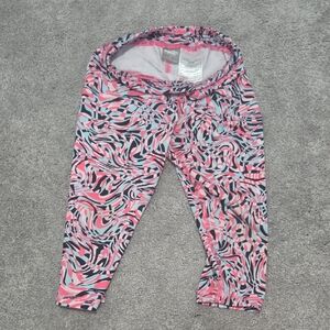 Puma Pink and Black Patterned Leggings